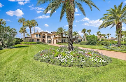 A Mediterranean-style home on Ponte Vedra Boulevard that’s “just steps from the beach” is being listed by Douglas Elliman Real Estate for $10.6 million.