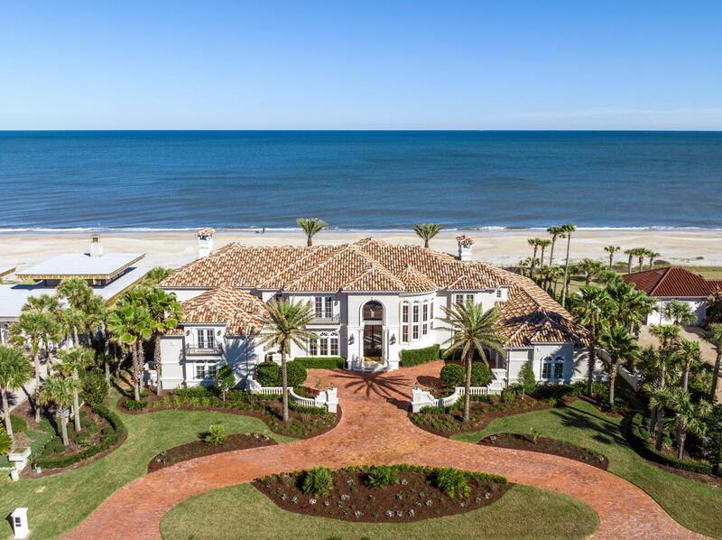 Justin Lott and Richard Petersen were the agency of record for the buyers of a home on Ponte Vedra Boulevard. It sold for $19 million. It is 9,200 square feet with six bedrooms and nine bathrooms.