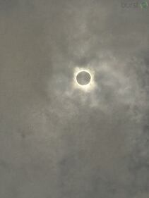 This photo of the 2024 solar eclipse was sent in from a viewer in Killeen, Texas.