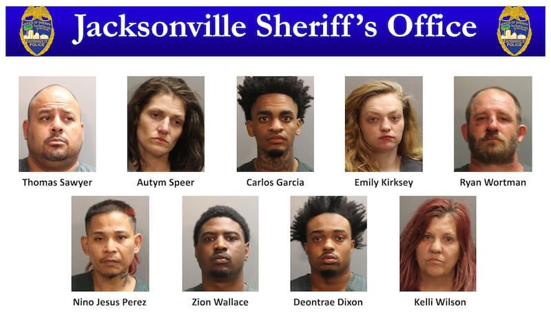 Nine arrested in drug bust after citizen tip on Westside