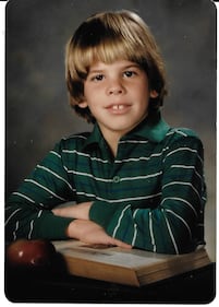 Action Sports Jax Sports Director Brent Martineau is all ready for school in his back-to-school throwback photo!