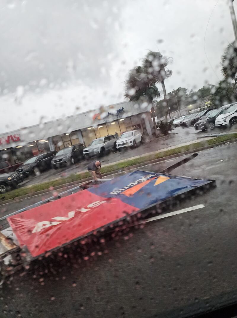 Storm damage in Northeast Florida, Southeast Georgia, 5/10/24