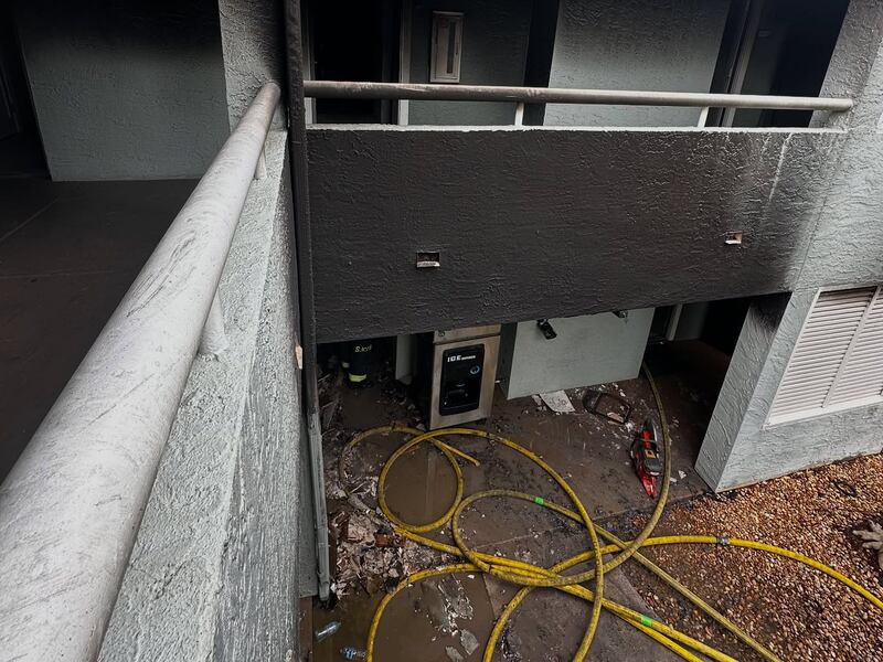 SJCFR responded to a fire at a Ponte Vedra hotel.