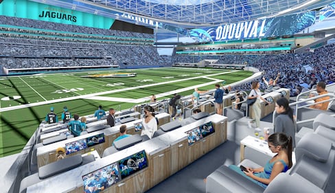 The Jacksonville Jaguars have released "Stadium of the Future" renderings.