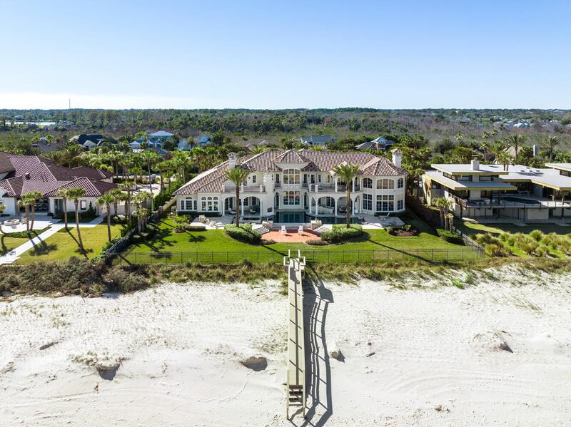 Justin Lott and Richard Petersen were the agency of record for the buyers of a home on Ponte Vedra Boulevard. It sold for $19 million. It is 9,200 square feet with six bedrooms and nine bathrooms.