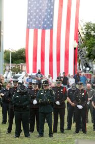 Agency partners and the community paid their respects.