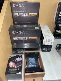 Graphic cards, hard drives and other PC components will be up for auction on Saturday.