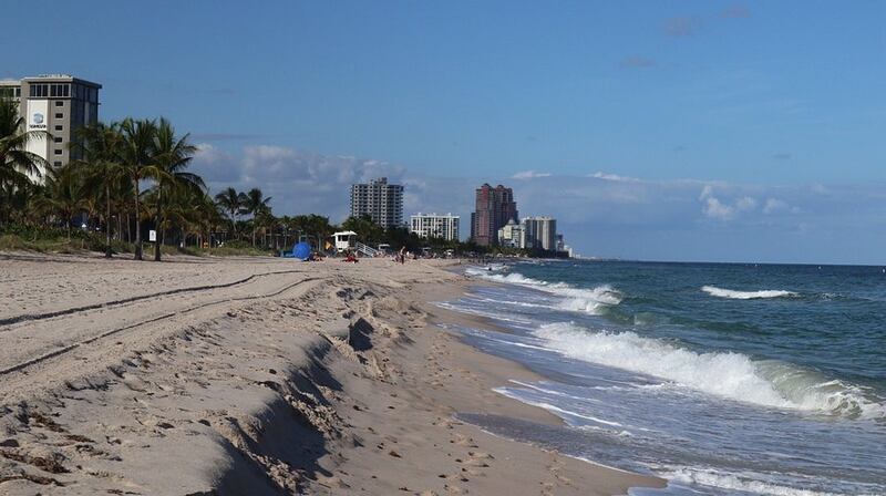 Fort Lauderdale Beach, FL - No. 15 in the U.S. One Tripadvisor reviewer said, "Fort Lauderdale Beach is such a beautiful place with wonderful sand and you can walk for miles along the seashore. Our favorite area is down towards the rock formation where all the cruise ships travel in and out of port we look forward to visiting every year."