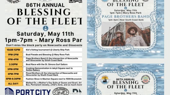 The 86th Annual Blessing Of The Fleet takes place in Brunswick on Sat., May 11.