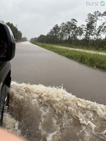 Flooding pictures taken from Glen Saint Mary on Mon., Aug. 5.