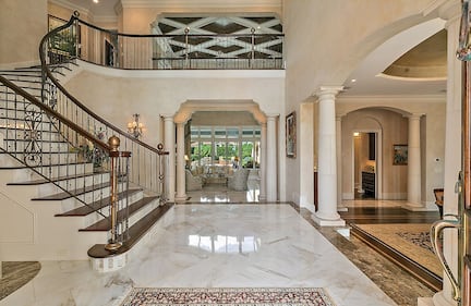 A Mediterranean-style home on Ponte Vedra Boulevard that’s “just steps from the beach” is being listed by Douglas Elliman Real Estate for $10.6 million.