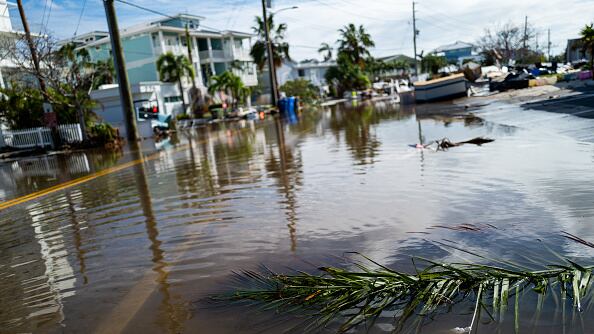 Damage left behind after Hurricane Milton