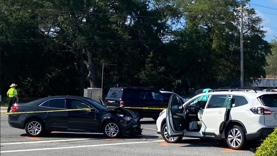 A pedestrian was killed Tuesday in crash involving 3 cars in Clay County, the Florida Highway Patrol said.