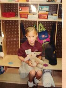 Action News Jax This Morning Anchor Chandler Morgan when she was in school.