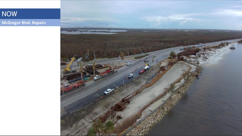 The causeway washed out by Hurricane Ian that links Sanibel Island to the Florida mainland reopened with temporary repairs on Wednesday, Gov. Ron DeSantis announced.