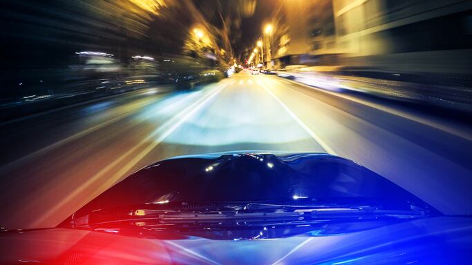 During the chase, the boy drove the stolen construction vehicle at 15 to 20 mph through a neighborhood as police followed with lights and sirens.