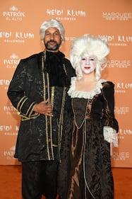 NEW YORK, NEW YORK - OCTOBER 31: Keegan-Michael Key and Elle Key attends Heidi Klum's 22nd Annual Halloween Party presented by Patron El Alto at Marquee on October 31, 2023 in New York City. (Photo by Noam Galai/Getty Images for Heidi Klum)