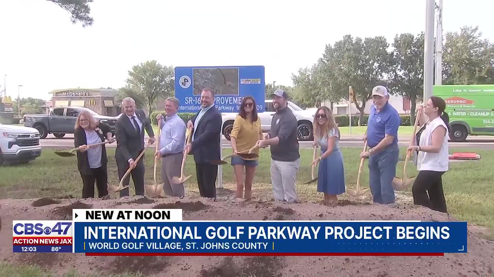 International Golf Parkway project
