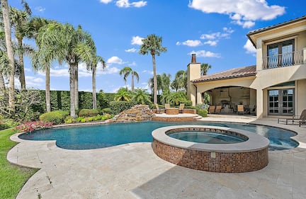 A Mediterranean-style home on Ponte Vedra Boulevard that’s “just steps from the beach” is being listed by Douglas Elliman Real Estate for $10.6 million.