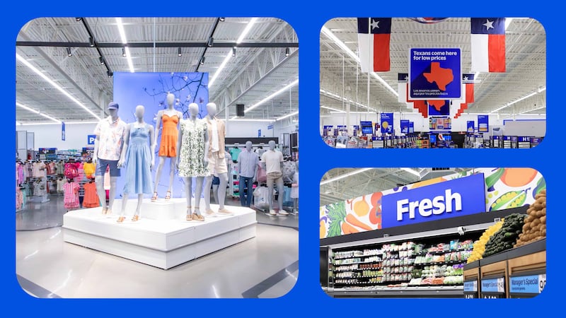 Walmart unveils new look for stores