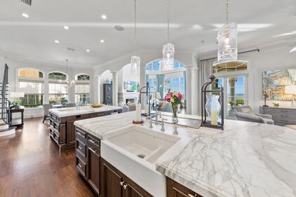 Justin Lott and Richard Petersen were the agency of record for the buyers of a home on Ponte Vedra Boulevard. It sold for $19 million. It is 9,200 square feet with six bedrooms and nine bathrooms.
