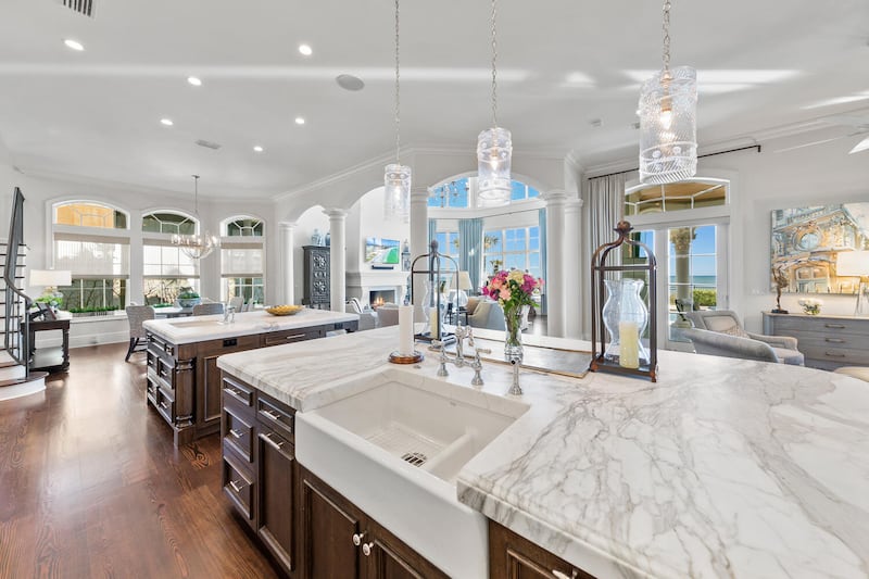 Justin Lott and Richard Petersen were the agency of record for the buyers of a home on Ponte Vedra Boulevard. It sold for $19 million. It is 9,200 square feet with six bedrooms and nine bathrooms.