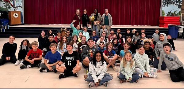 ANJ's Tenikka Hughes visited Cunningham Creek Elementary in St. Johns to read for students.