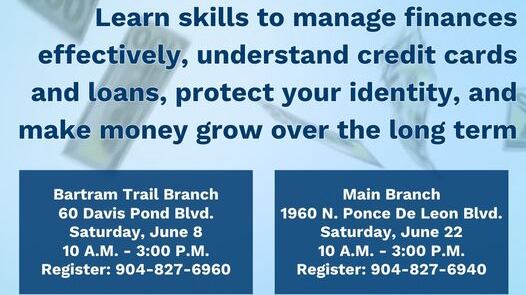 The SJC Library is offering two financial classes for young adults.