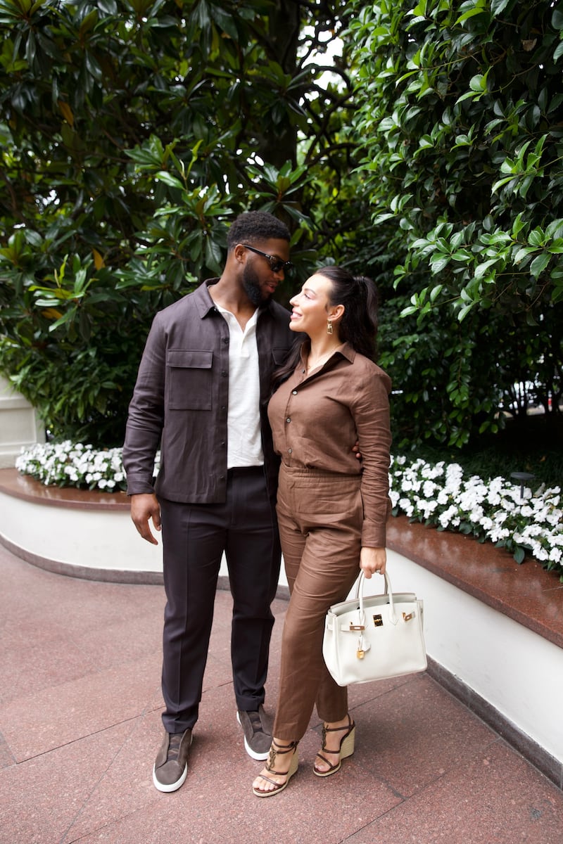 Jacksonville Jaguars’ linebacker Josh Allen and his wife, Kaitlyn, were invited to attend the Men’s Milan Fashion Week in Milan, Italy.