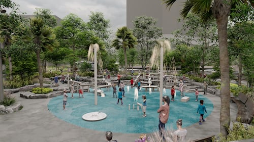 As construction officially began Monday, July 10, 2023 on Riverfront Plaza, the City of Jacksonville shared these renderings of the project.