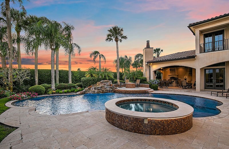 A Mediterranean-style home on Ponte Vedra Boulevard that’s “just steps from the beach” is being listed by Douglas Elliman Real Estate for $10.6 million.