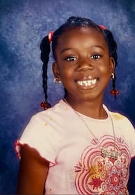 Action News Jax Anchor Shay Simon in her back to school days.