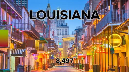 Here are how many people from each state moved to Florida in 2022