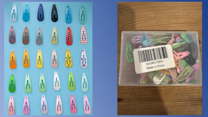 Recall alert: Children’s hair clips sold on Amazon recalled due to lead levels