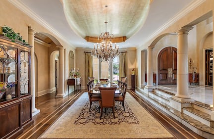 A Mediterranean-style home on Ponte Vedra Boulevard that’s “just steps from the beach” is being listed by Douglas Elliman Real Estate for $10.6 million.