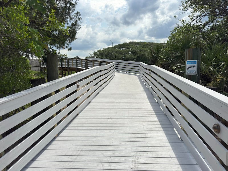 The Vilano Beach Boardwalk reopened after 6 months of renovation.