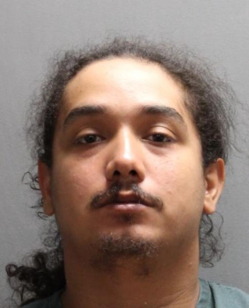 Sergio Rodriguez-Campos, 23: Arrested on the following charges: Fail to obey police officer; Possess over 20 grams of marijuana; Possession of a controlled substance; Use or possession with intent to use; Driving with a suspended or revoked license; Racing on highway - Spectator; Improperly displayed tag; Proof of insurance required