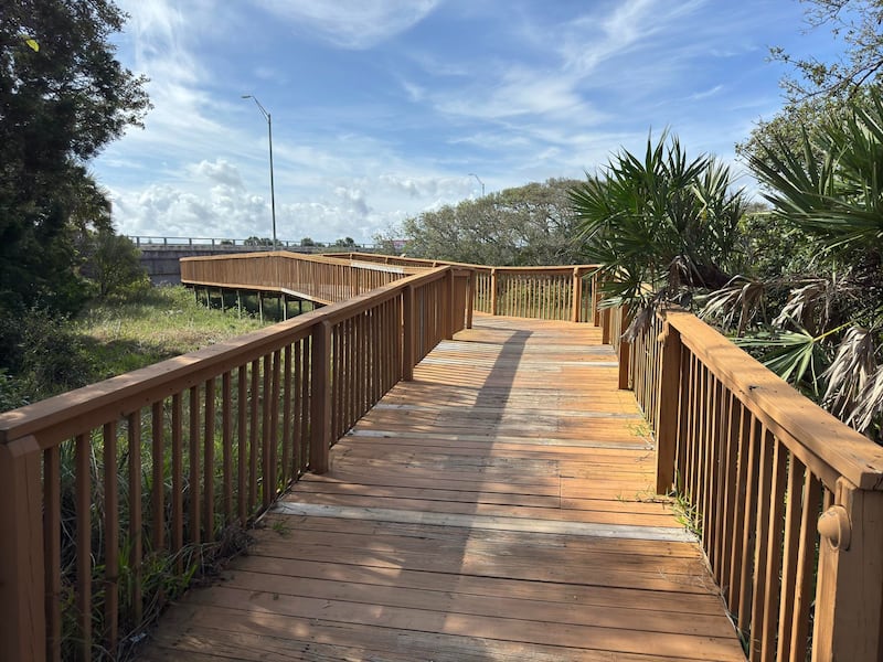 The Vilano Beach Boardwalk reopened after 6 months of renovation.