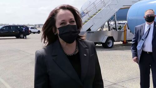 Vice President Kamala Harris visited Jacksonville on March 22, 2021.