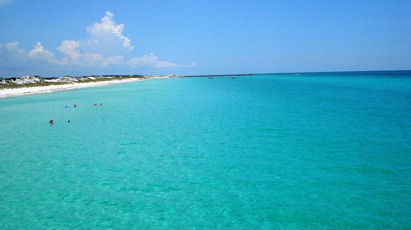 St. Andrews State Park, Panama City Beach, FL – No. 14 in the U.S. “Beautiful beach. Clean, white sandy beach. Clear water. Great for shelling too! Beautiful shoreline. There was hardly anyone there and it was nice and quiet,” one Tripadvisor reviewer wrote.