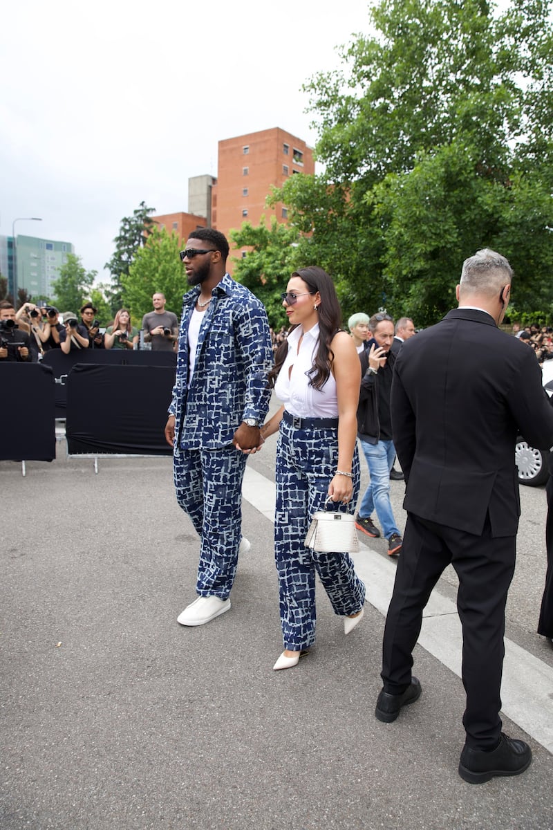 Jacksonville Jaguars’ linebacker Josh Allen and his wife, Kaitlyn, were invited to attend the Men’s Milan Fashion Week in Milan, Italy.