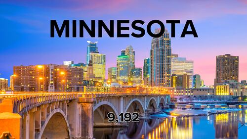 Here are how many people from each state moved to Florida in 2022