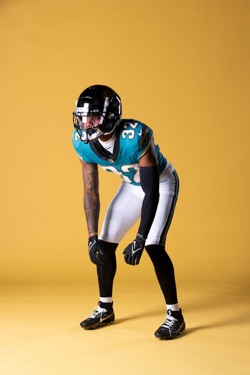 Jacksonville Jaguars unveiled the team’s long-anticipated “Prowler Throwbacks,” which will make their debut in Week 5 against the division-rival Indianapolis Colts.