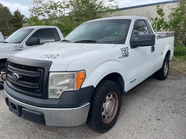 This 2014 Ford F-150 XL is part of the inventory that SJC is looking to unload at this weekend's auction.
