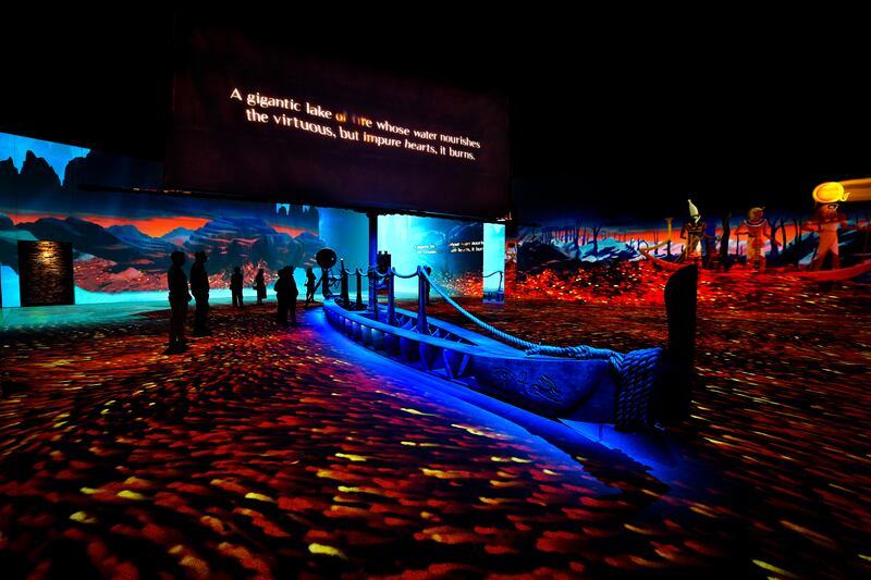 The multi-gallery, multi-sensory exhibition is a magnificent, time-traveling adventure that makes guests feel as if they are actually in Ancient Egypt.