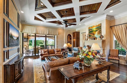 A Mediterranean-style home on Ponte Vedra Boulevard that’s “just steps from the beach” is being listed by Douglas Elliman Real Estate for $10.6 million.