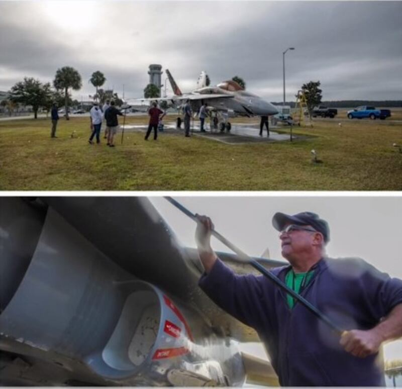 More than 20 volunteers worked on their weekends and time off to complete the restoration.