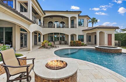A Mediterranean-style home on Ponte Vedra Boulevard that’s “just steps from the beach” is being listed by Douglas Elliman Real Estate for $10.6 million.
