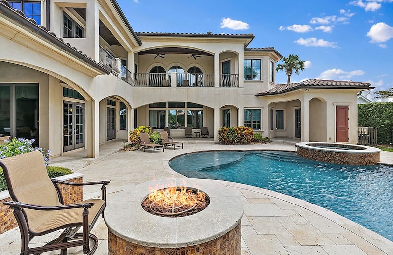 A Mediterranean-style home on Ponte Vedra Boulevard that’s “just steps from the beach” is being listed by Douglas Elliman Real Estate for $10.6 million.