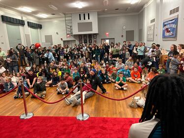 Tenikka Hughes, Emily Turner and Dawn Lopez all thanked the principles, teachers and students for their warm welcomes.